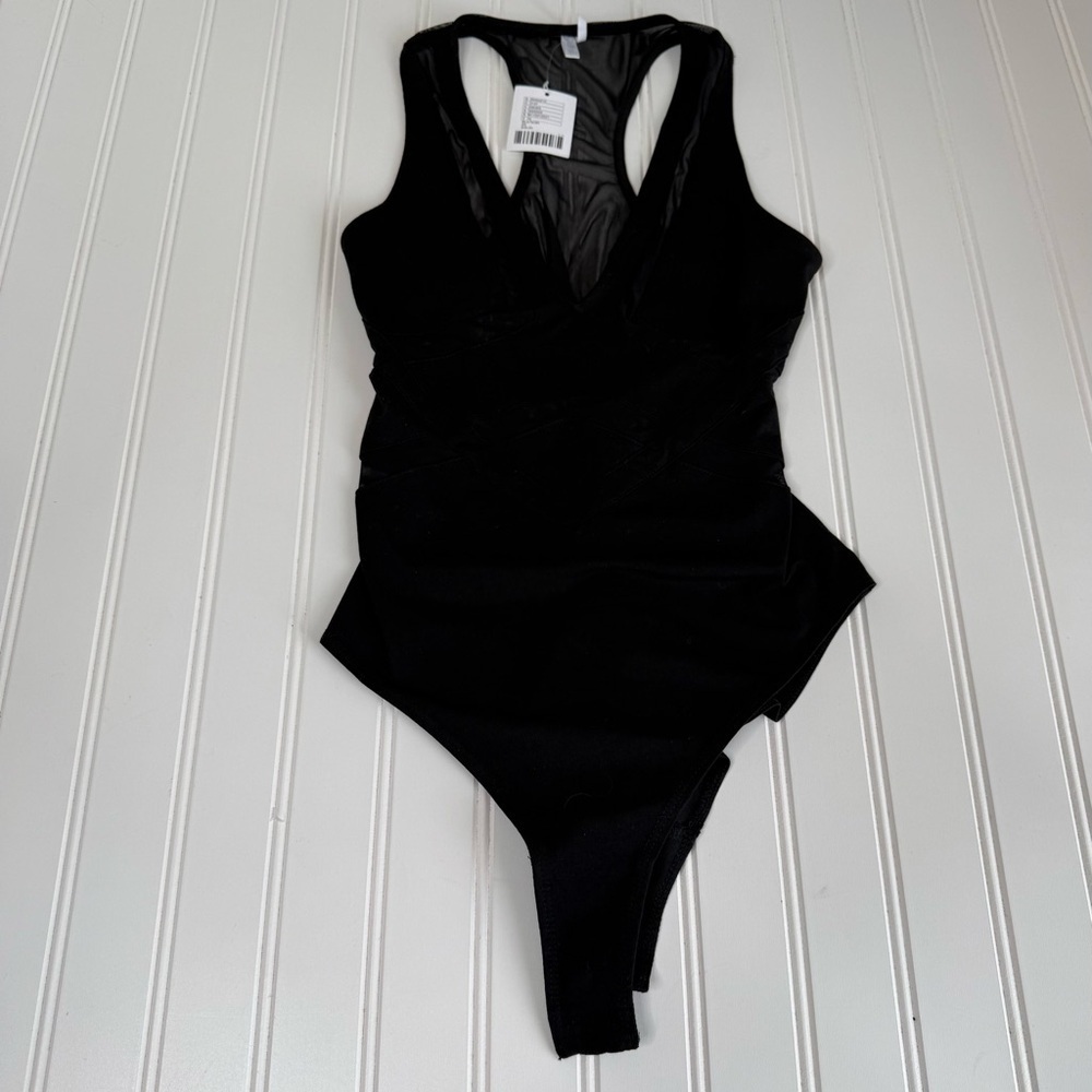 Urban Outfitters Black Bodysuit XS NEW. 1504